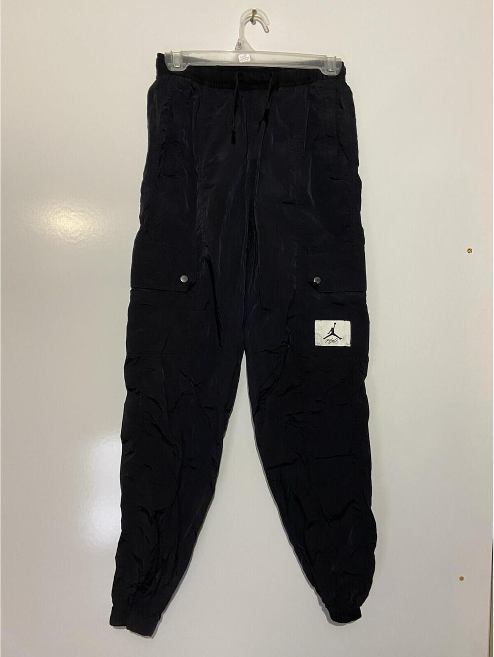 Womens Air Jordan Black Essentials Woven Jogger Pants Sz XS